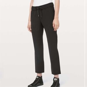 Lululemon athletica On The Fly Pant Woven 27" Black